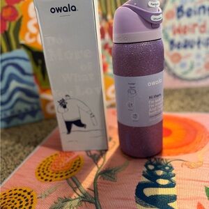 Owala Purple Insulated Water Bottle